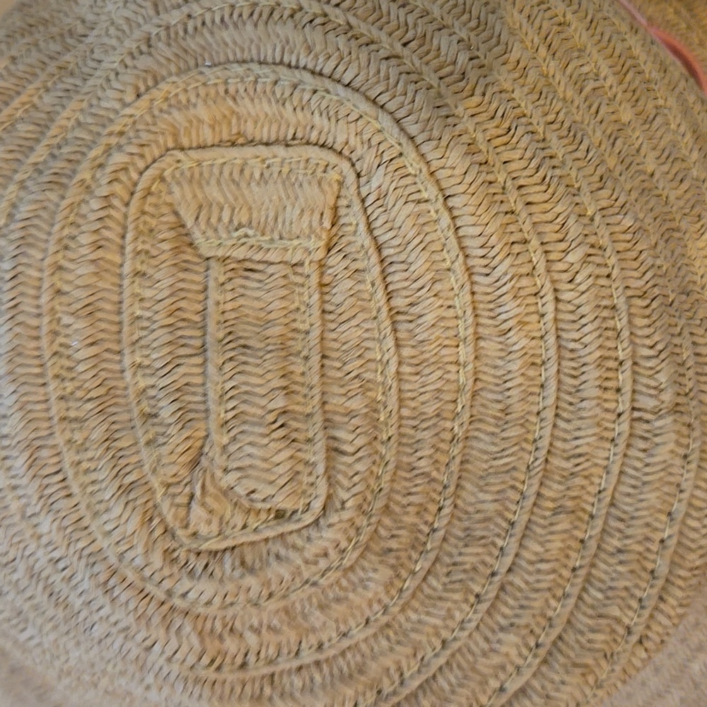 Vera Bradley Wide Brim Floppy Tan Sun Hat - Picture 2 of 7